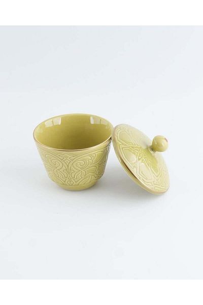 Zyros Coffee and Tea Cup Set in Yellow