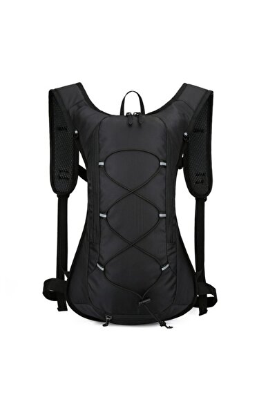 eR D L Rucsac de hidratare pentru camping și ciclism în aer liber, negru, eR D L