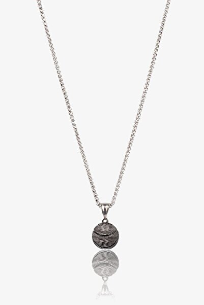 Getto Deri Basketball Ball Steel Necklace