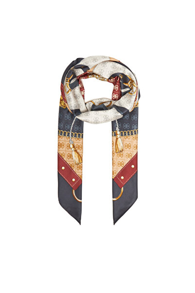 Guess Women's Scarf Colorful, Gray AW5343POL03