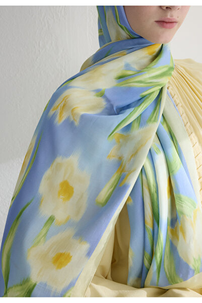 Fresh IRIS GARDEN FLOŞ VİSKON ŞAL TEREYAĞI