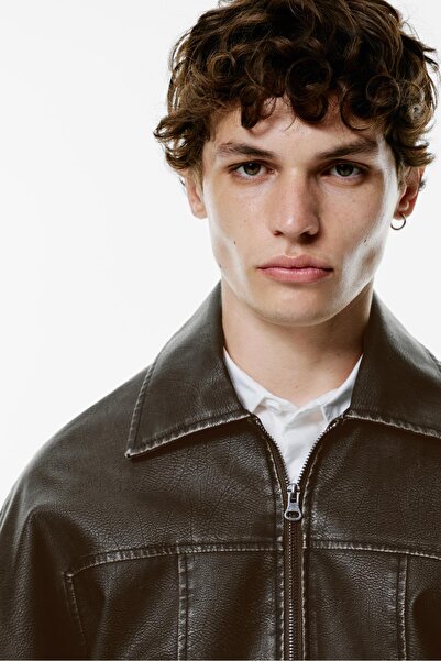 Pull & Bear Suni Deri Ceket