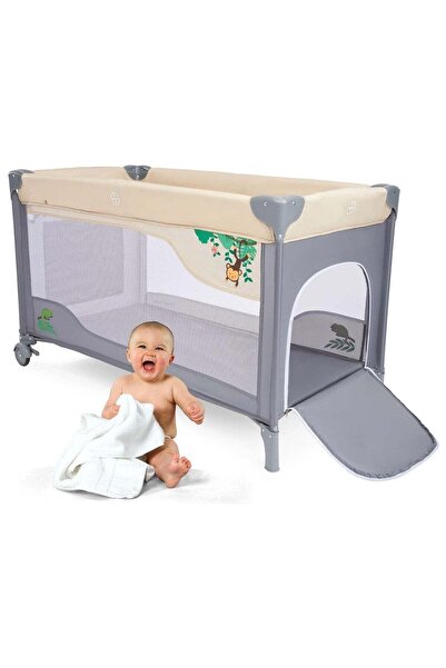 MAAS A Crib And A Safe, Comfortable Baby Bed With Mesh Barriers