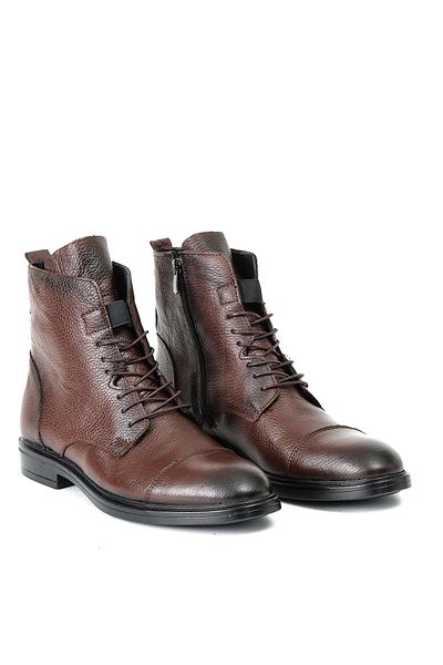 Bestello Lace-Up Rubber Flat Boots 028-2666-24K Men's Boots