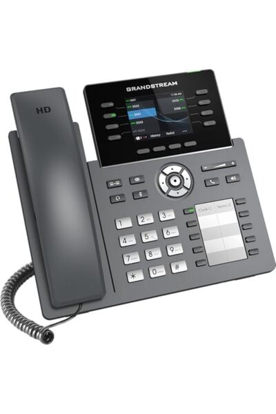 GRANDSTREAM GRP2634, POE, Gigabit PC Port, 8lines color screen IP Phone