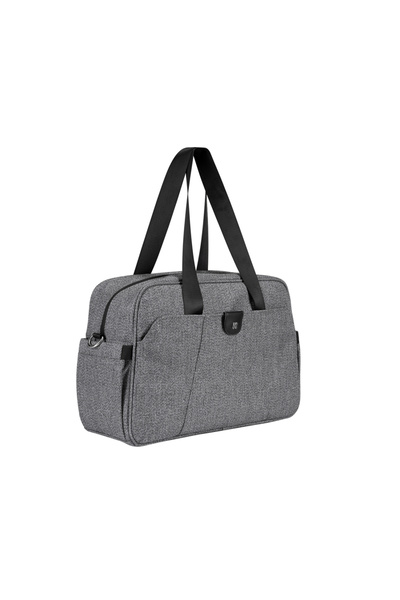 Kikka Boo KikkaBoo Chelsea 2025 Grey stroller bag with elastic side pockets, 2 thermal compartments