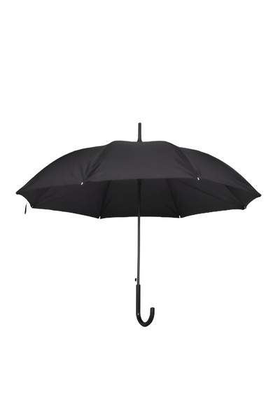 NO BRAND Men's Umbrella, Non-Foldable, Diameter 92 cm, Black
