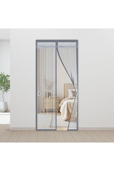 Generic باب شاشة مغناطيسي 120 * 220 سم، باب شاشة ناموسية، إغلاق تلقائي، ناموس...