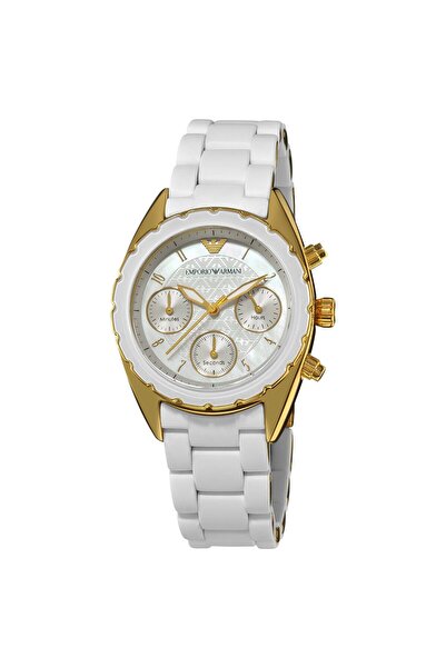 Armani Women's watch, AR5945, White / Gold