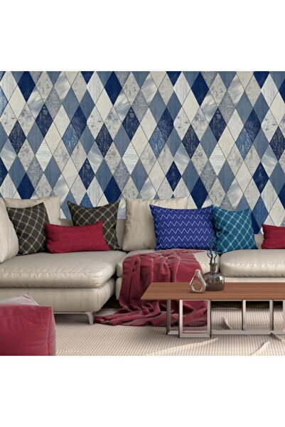 Slavyanski Oboi Tapet vinil superlavabil, pentru baie și bucătărie, 5586-03 Romb