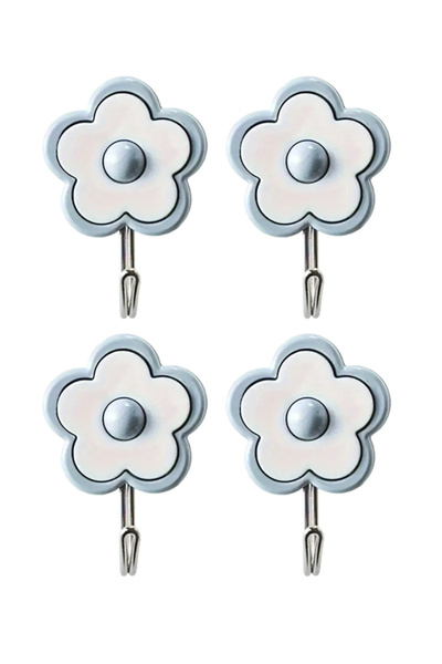 Bisbell 4Pcs 3MM Strong Wall Hanger Hanger Sticky Suction Cup Hook,Sticky Hoo...