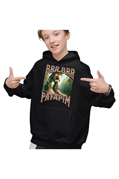 OEM Hanorac Copii Baieti Brainrot Brr Brr Patapim Italian Tree