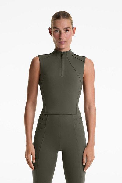 Oysho Evermove crease tank top