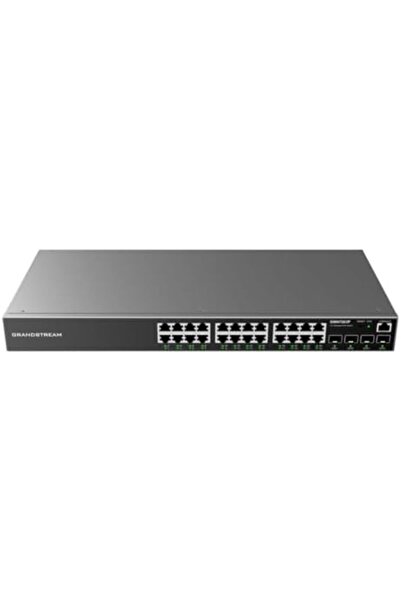 GRANDSTREAM GWN7803P | مفتاح جيجابت إيثرنت من الطبقة 2+ مُدار بتقنية PoE بـ 24 منفذًا