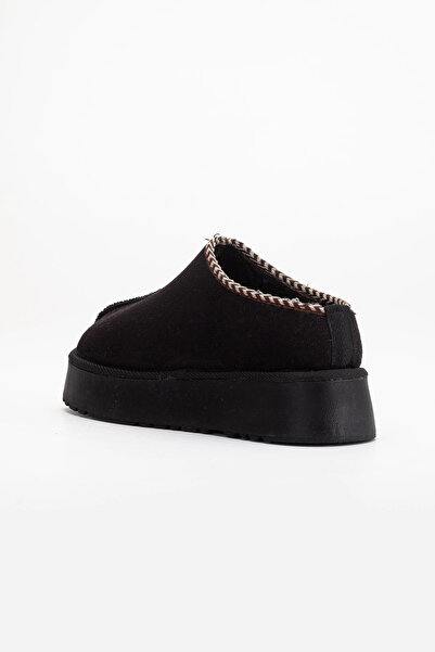 brawerlife Uggly Equivalent Mini Suede Women's Black Boots