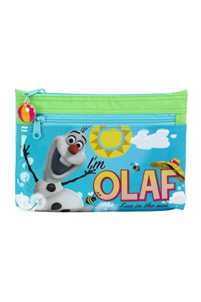 safta Penar mare 2 fermoare Frozen "Olaf" 23x16x3cm