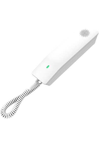 GRANDSTREAM هاتف فندقي صغير الحجم GHP610W مزود بشبكة واي فاي مدمجة، لون أبيض