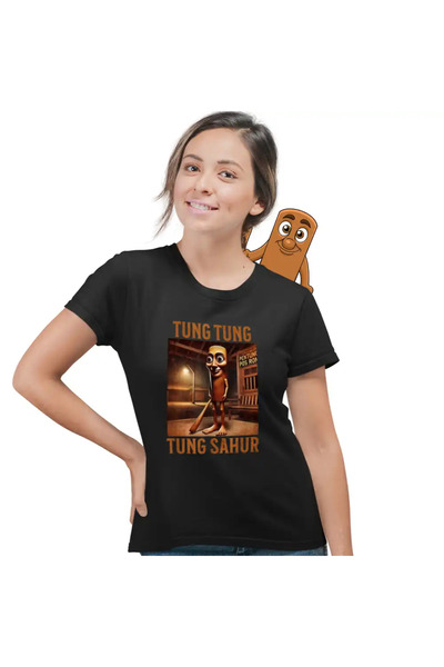 OEM Women's T-shirt Brainrot Tung Tung Tung Sahur