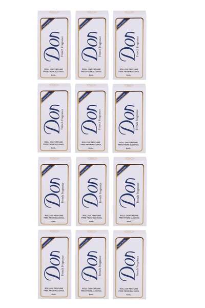 Don French Fragrance Roll On Perfume 6ml (Pack of 12)