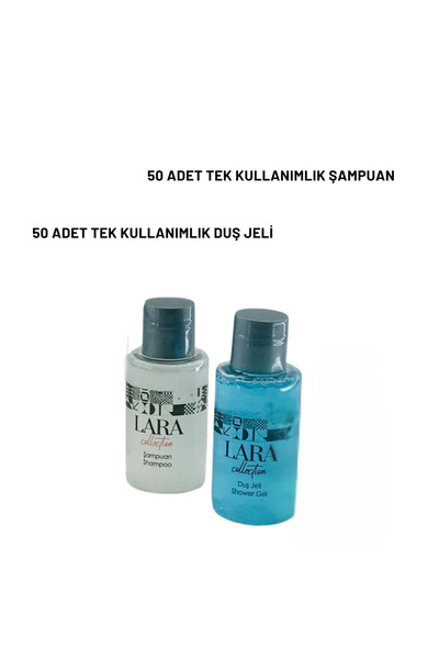 LARA COLLECTION LARA COLLECTİON 50'Lİ SET 35 ml Tek Kullanımlık Otel Tipi (SP...