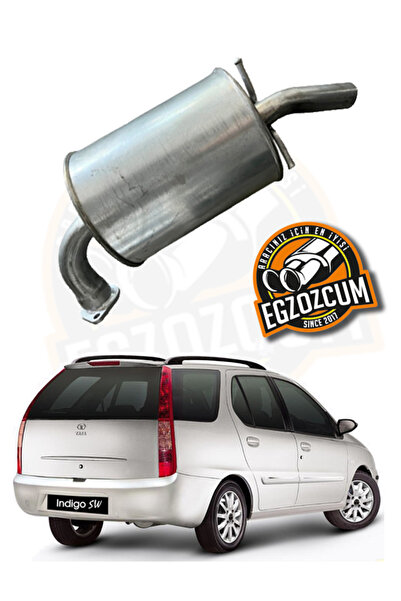 EGZOZCUM TATA indigo arka susturucu egzoz DZL eksoz sw 2007