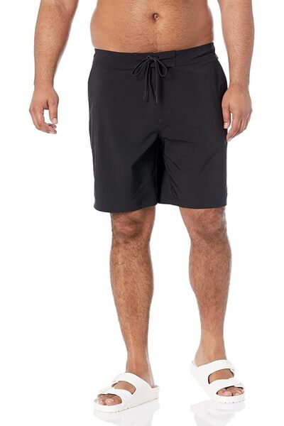 Amazon Essentials swim shorts, black, size XL