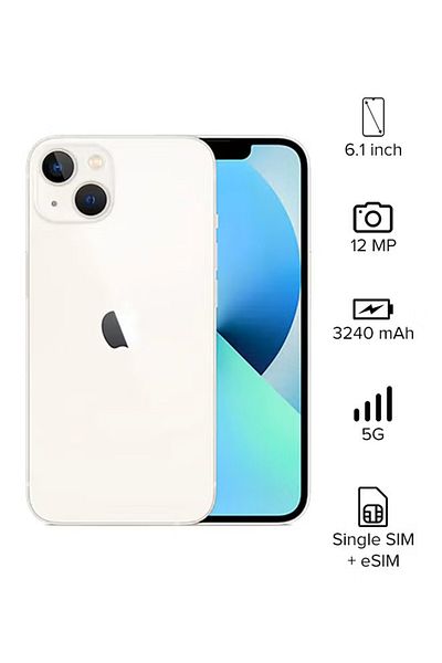 Apple iPhone 13 128GB Starlight 5G With Facetime - International Version