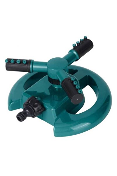 TERRION رشاش مياه للحدائق بزاوية 360 درجة مزود بثلاث فوهات - نظام رش مياه للح...