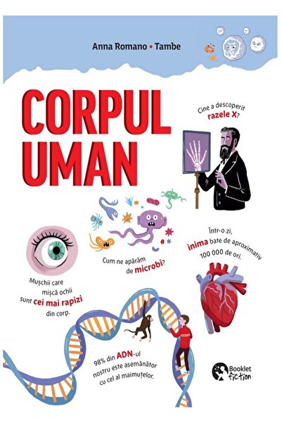 Editura Booklet Fiction Corpul uman, Anna Romano