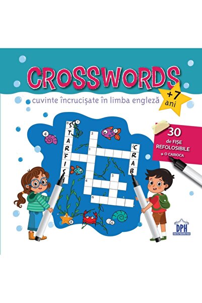 Editura Didactica Publishing House Crosswords. Cuvinte incrucisate in limba e...