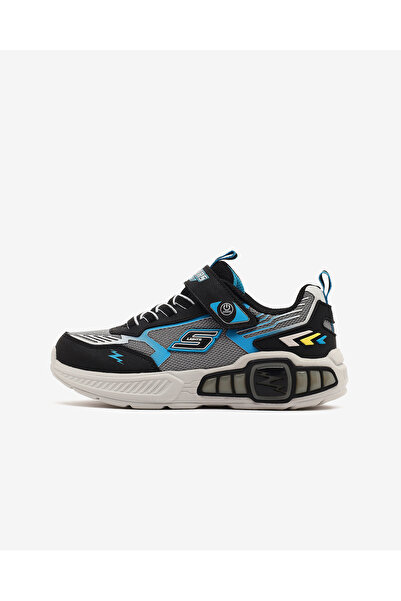SKECHERS LIGHT STORM 3 Büyük Erkek Çocuk Siyah Işıklı Spor Ayakkabı 400151L BCBL