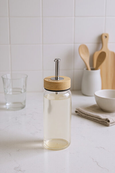 Bambum Mima Bambu Kapaklı Yağdanlık 300ml