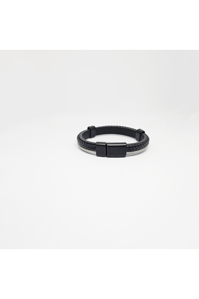 EleganTrend Knitted Model Men's Bracelet
