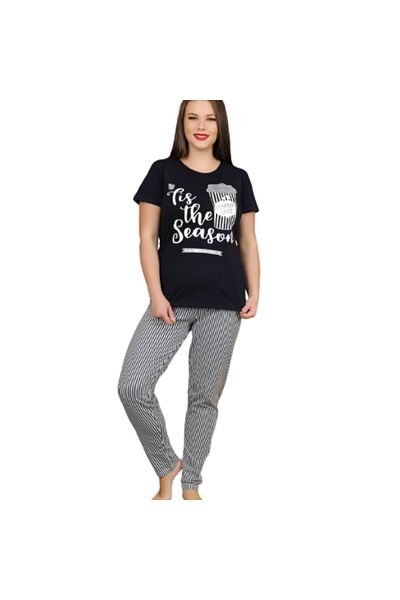 Generic Women's Cotton Oversize Pajamas - PJ 947
