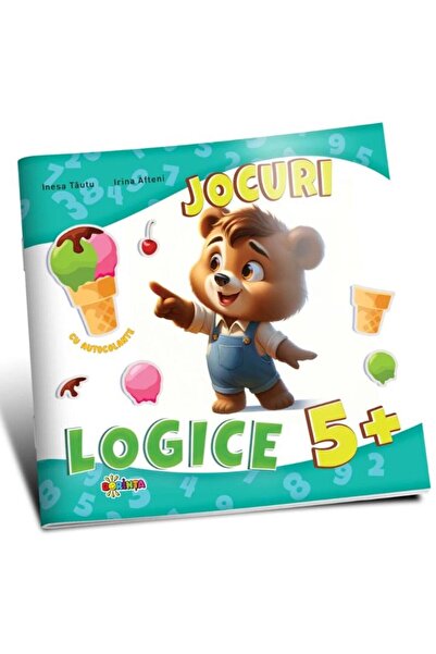 Editura Dorinta Jocuri logice 5+ (cu autocolante), Inesa Tautu