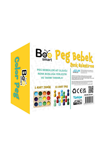 Bee Smart Eşleme 12 Li Waldorf Gökkuşağı Insan Figürleri 1+