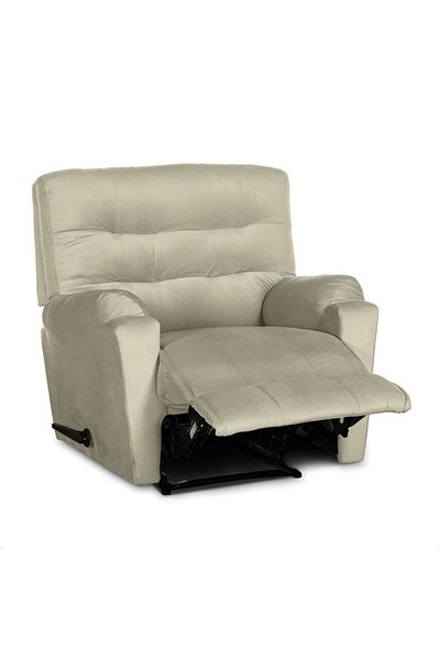 BACK COMFORT Bloom Rest Velvet Classic Recliner, Adjustable Back