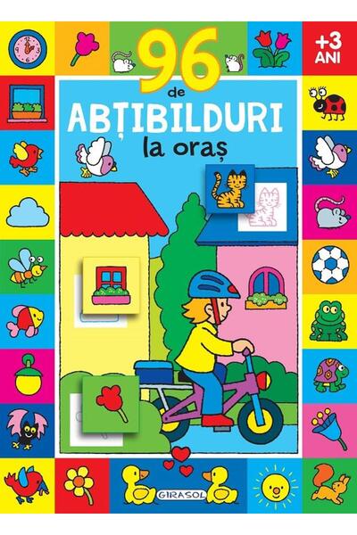 Editura Girasol 96 de abtibilduri la oras