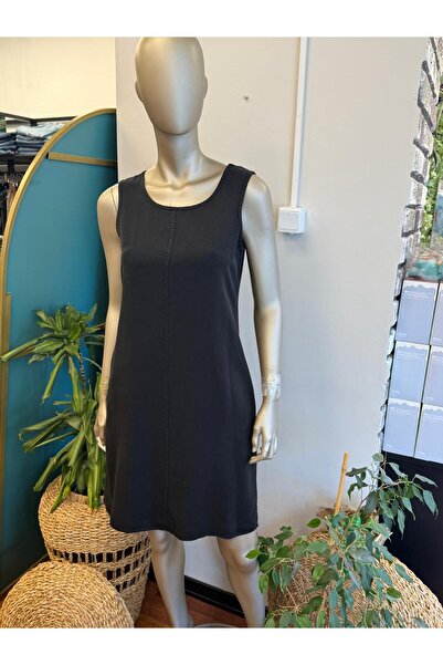 DOLCE QUEEN Women's Sleeveless Organic Fabric Dress