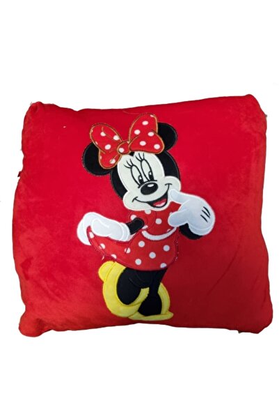 OEM Personalized Pillow for Kids, Minnie Mouse, Red, 40 cm x 40 cm