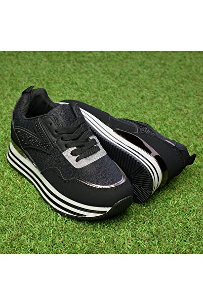 Tellus Γυναικεία αθλητικά παπούτσια 9139, Μαύρα - 39