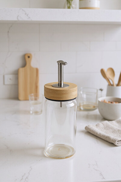 Bambum Mima Bamboo Lid Oil Pot 200ml