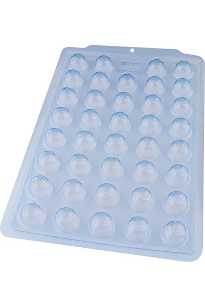 BWB Forma ciocolata bomboane/praline Spirala, dubla, 39 cavitati, Ø29mmxh20mm