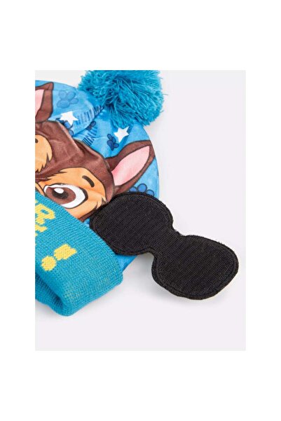 Nickelodeonn Paw Patrol Super Chase Hat, multicolor, 100% Polyester, with removable mask.