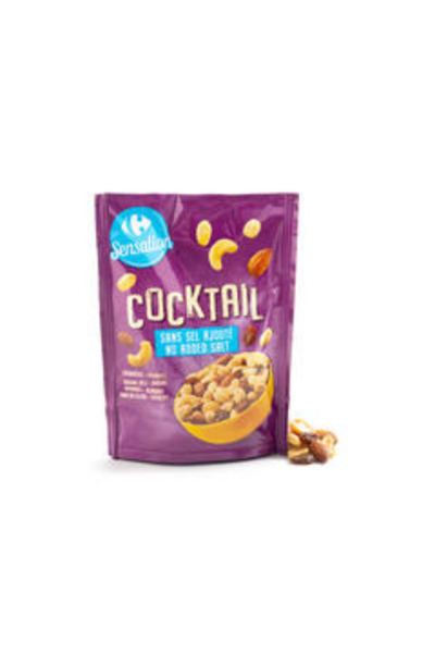 Carrefour Dried fruit cocktail without salt 100g