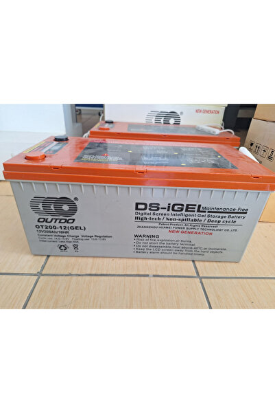 OUTDO Solar Jel Akü 12v 200 Ah