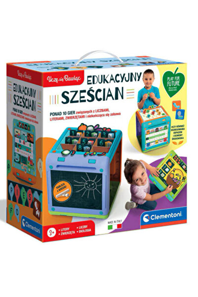 REBELS Educational Cube I Learn by Playing Clementoni 50695