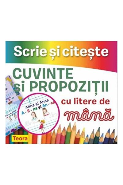 Editura Teora Scrie si citeste cuvinte si propozitii cu litere d