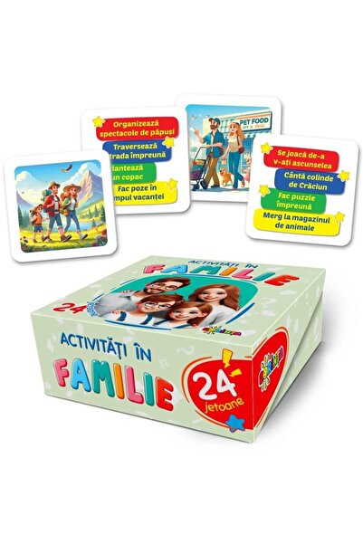 Editura Dorinta 24 jetoane. Activitati in familie