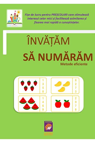 Editura Lizuka Educativ Invatam sa numaram. Metode eficiente